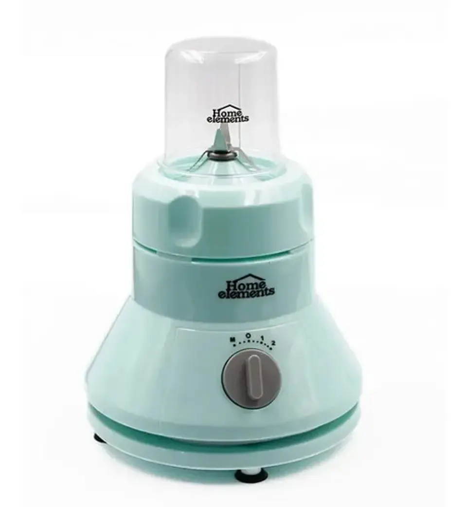 Licuadora Con Pica Todo 2 Velocidades + Pulso Home Elements Color Mint He2819m 2