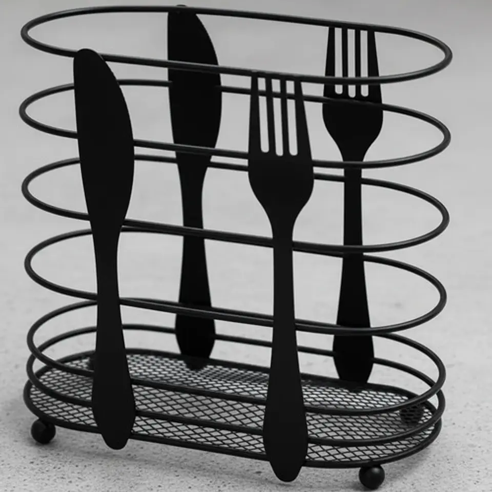 Portacubiertos Escurridor Metálico Para Cocina Moderno 4