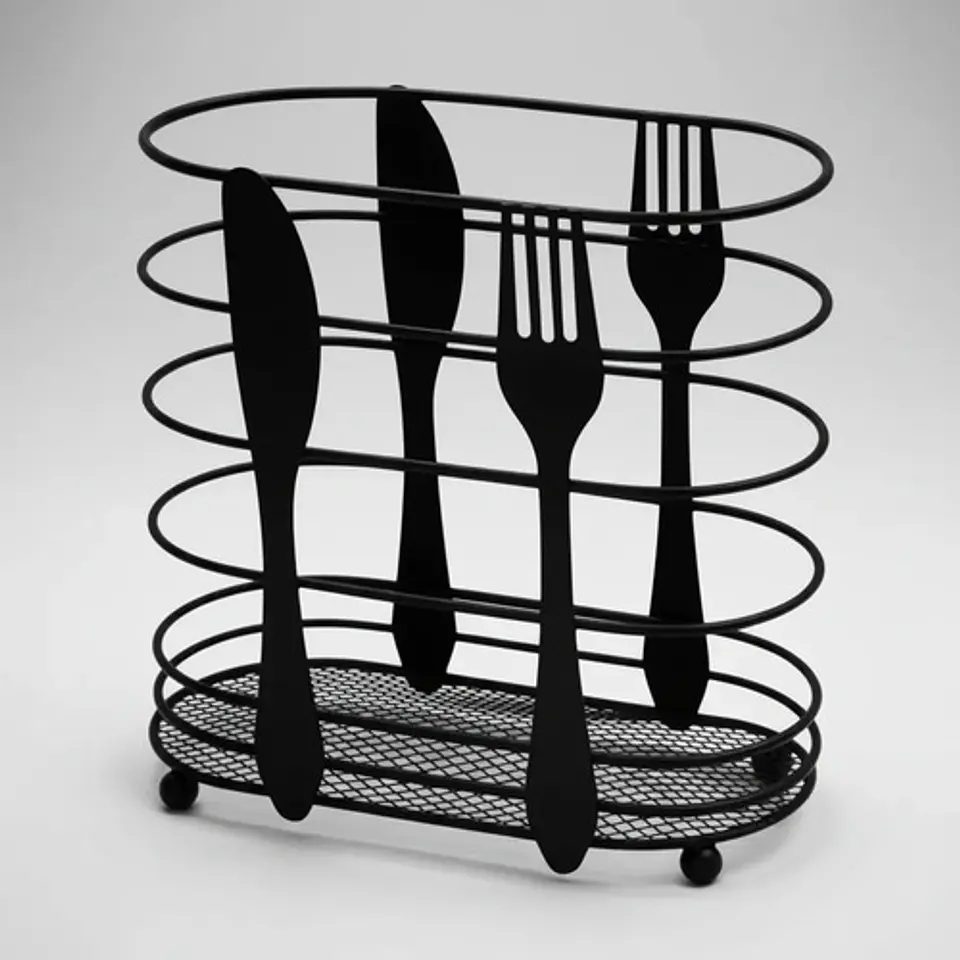 Portacubiertos Escurridor Metálico Para Cocina Moderno 5
