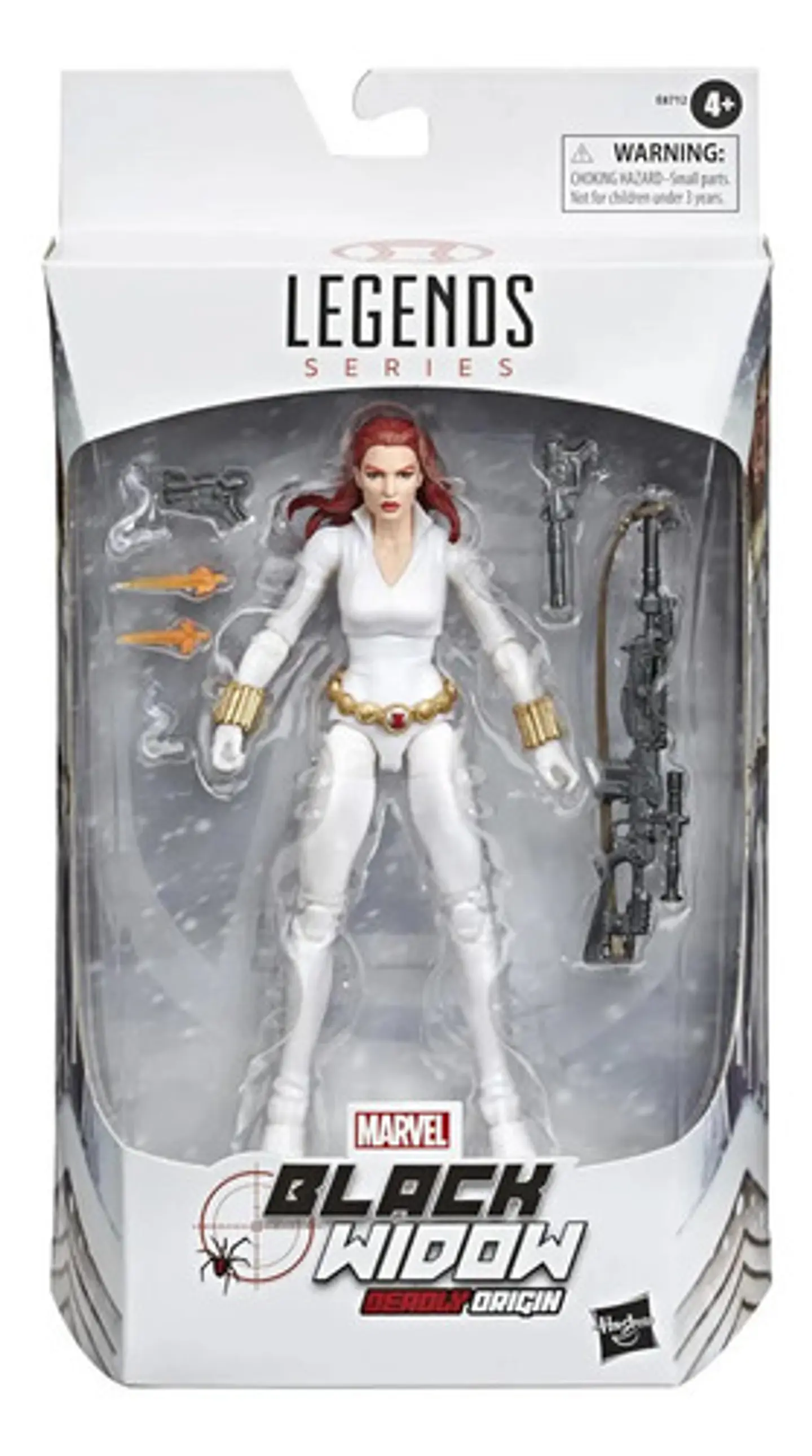 Figura Accion Marvel Legends Viuda Negra Deroly Origin 2