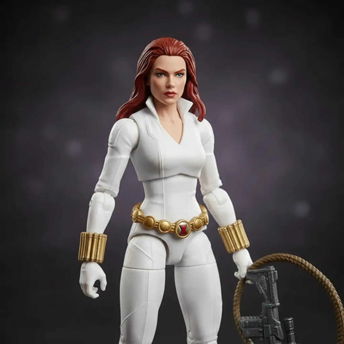 Figura Accion Marvel Legends Viuda Negra Deroly Origin 4