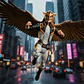 Figura De Acción Hawkgirl Dc Comics Superman Coleccionable - Miniatura 4