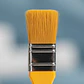 Set De 10 Pinceles Profesionales Para Arte Acrílico Con Estu Amarillo - Miniatura 5