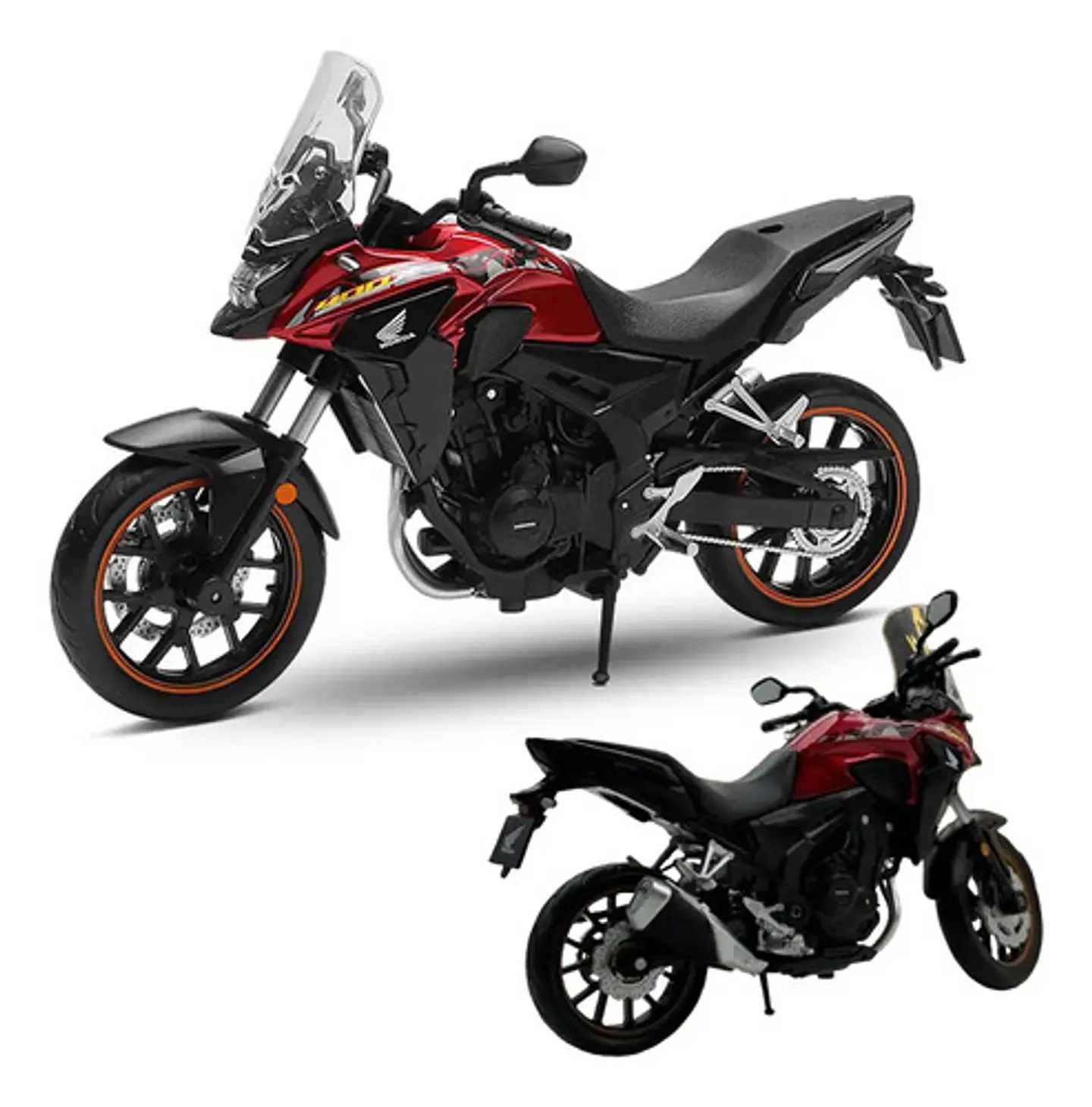 Motocicleta De Metal Honda Wing Cb400x Con Base Ww 2021 1