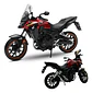 Motocicleta De Metal Honda Wing Cb400x Con Base Ww 2021 - Miniatura 1