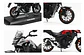 Motocicleta De Metal Honda Wing Cb400x Con Base Ww 2021 - Miniatura 2