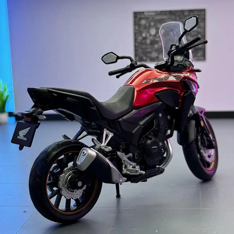 Motocicleta De Metal Honda Wing Cb400x Con Base Ww 2021 4