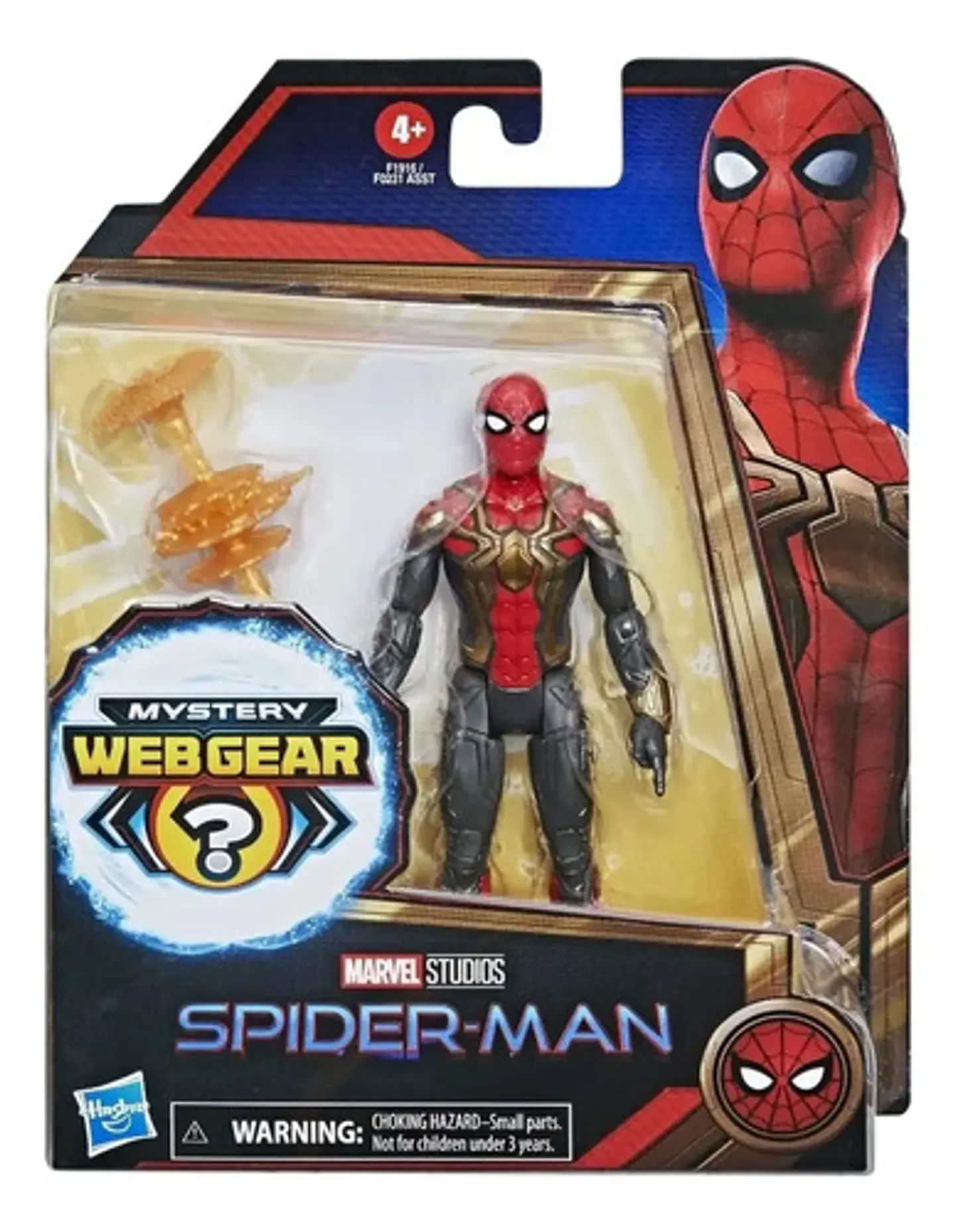 Figura De Acción Spider-man Mystery Web Gear Hasbro Marvel 2