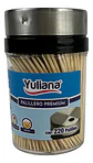 Palillero Premium Tapa De Acero Con 220 Palillos 12 Piezas Color Transparente - Miniatura 3