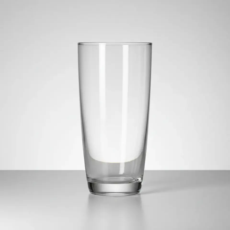 Vaso Doble Pared Borocilicato 650ml Para Agua Jugo O Bebidas Transparente 1