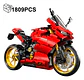 Moto Ducati Panigale 1299 Para Armar Con Bloques Technic - Miniatura 2