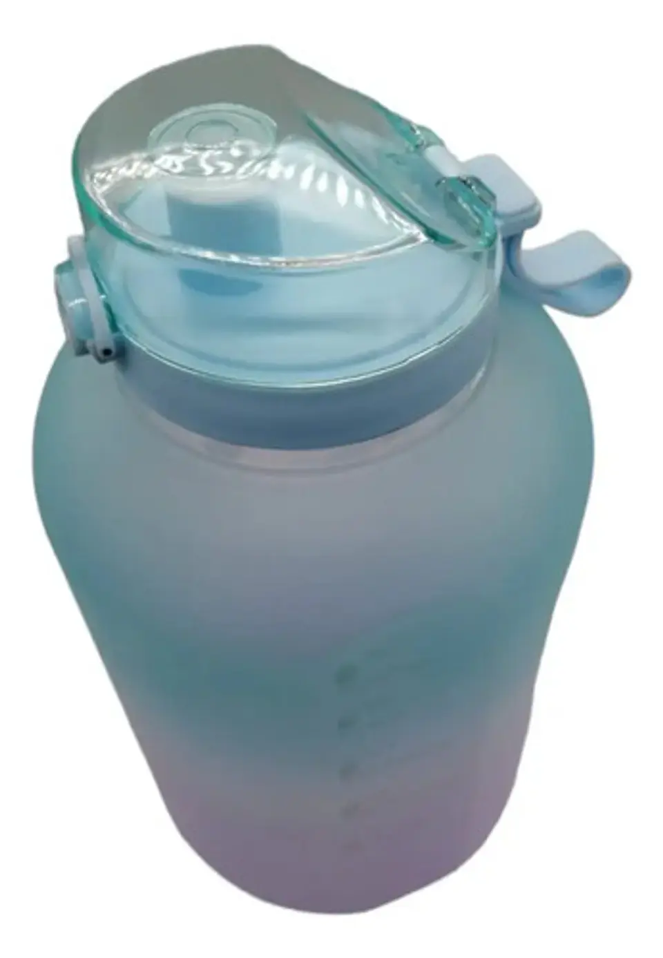 Botella Termo Botilito De Agua Motivación Fitness 2.5 Litros Color Azul 2