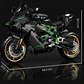 Moto Kawasaki H2r Para Armar Tipo Technic 1885 Piezas T4019 - Miniatura 4