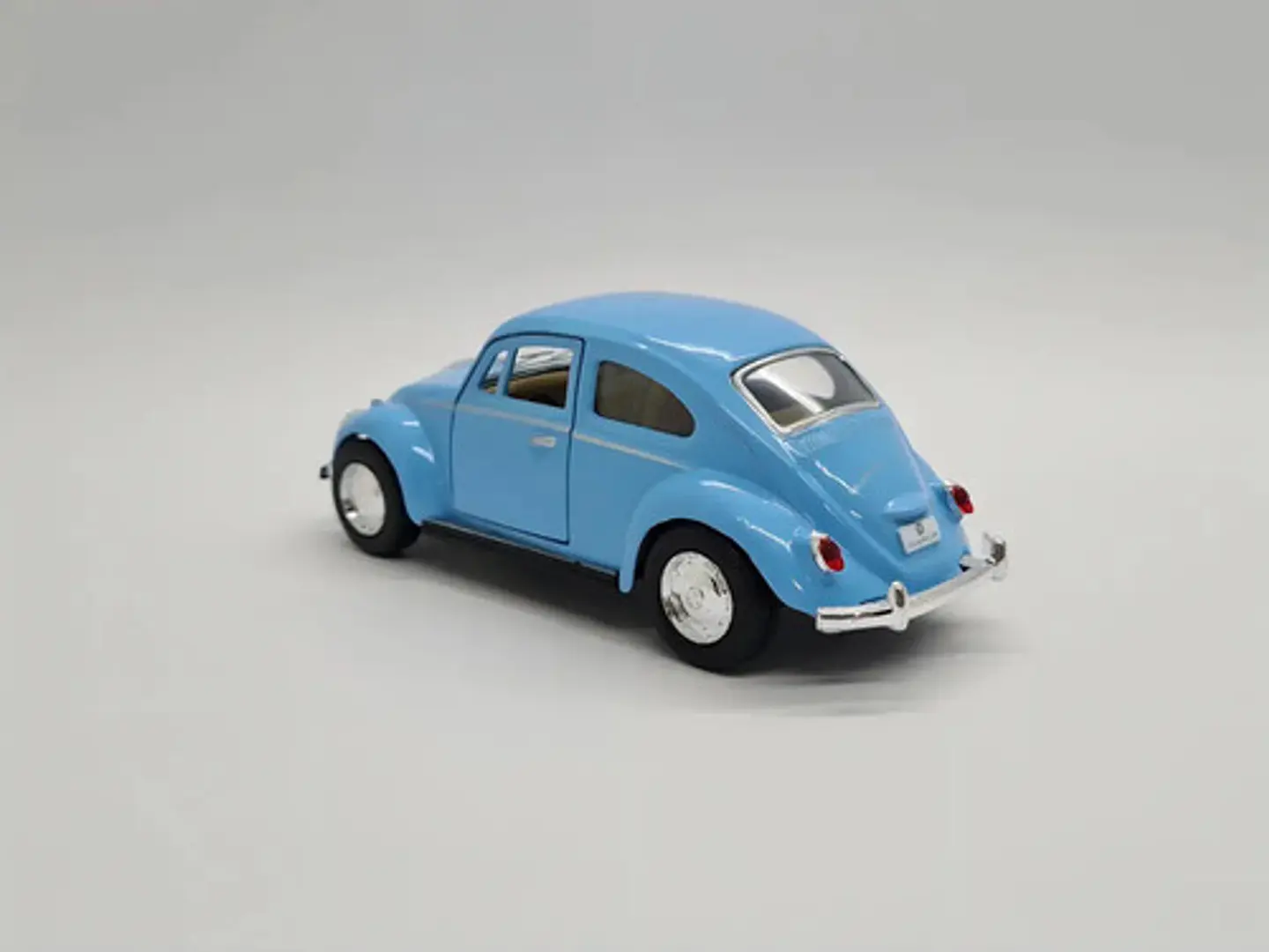 Volkswagen Beetle 1976 Kinsmart (escala 1:32) 12 Cms. Azul 3