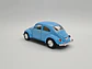 Volkswagen Beetle 1976 Kinsmart (escala 1:32) 12 Cms. Azul - Miniatura 3