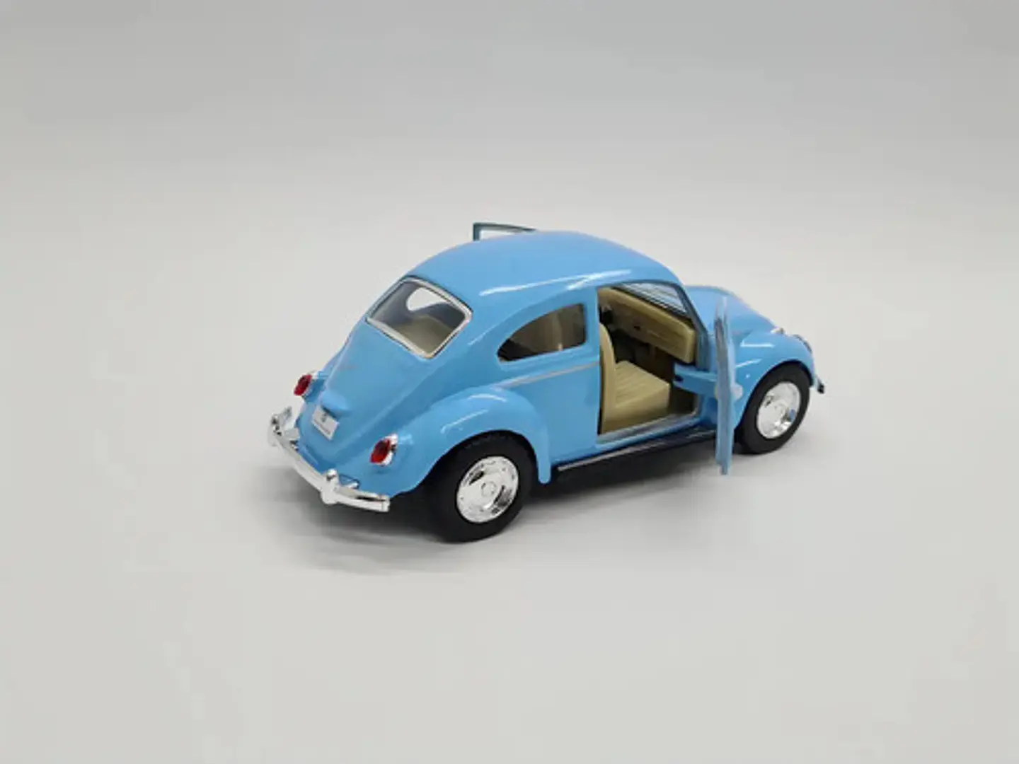 Volkswagen Beetle 1976 Kinsmart (escala 1:32) 12 Cms. Azul 4