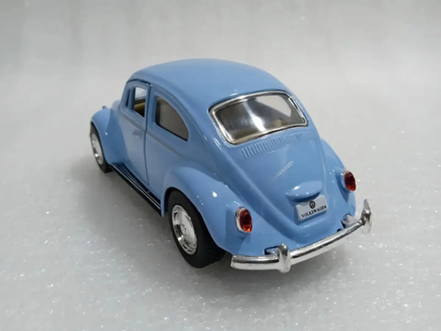 Volkswagen Beetle 1976 Kinsmart (escala 1:32) 12 Cms. Azul 8