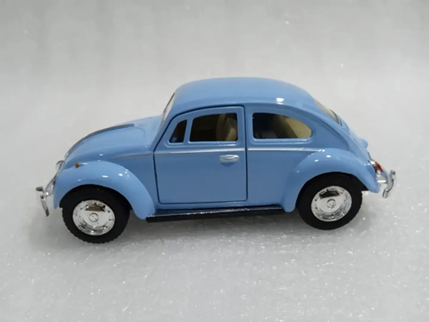 Volkswagen Beetle 1976 Kinsmart (escala 1:32) 12 Cms. Azul 9
