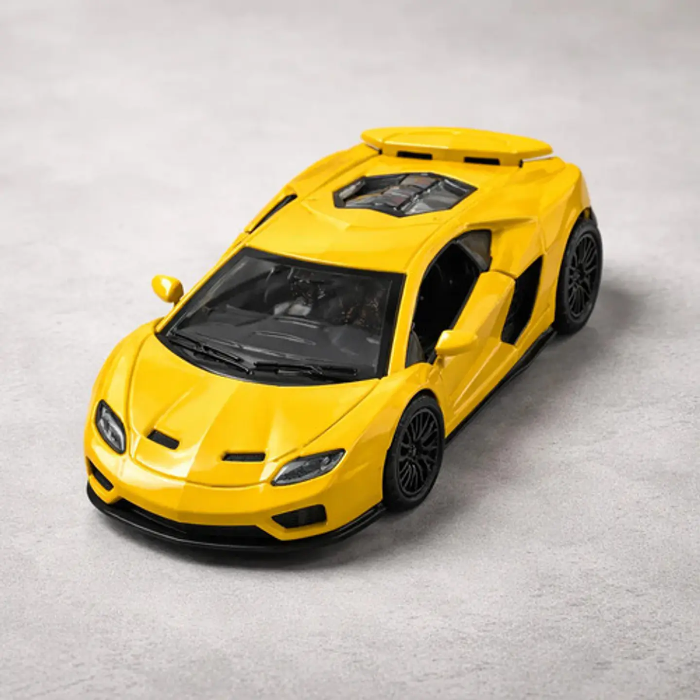 Carro A Escala 1:32 Lamborghini Sian Juguete Metálico Caja 2