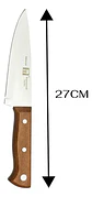 Cuchillo Cocina Tramontina Profesional Master Mango Madera - Miniatura 5