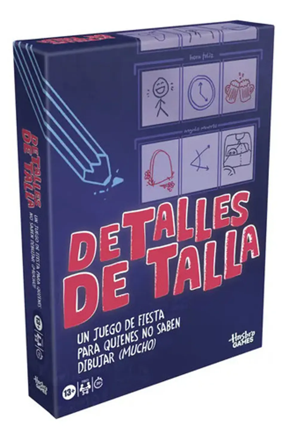Juego De Mesa Hasbro Games Minor Details 4