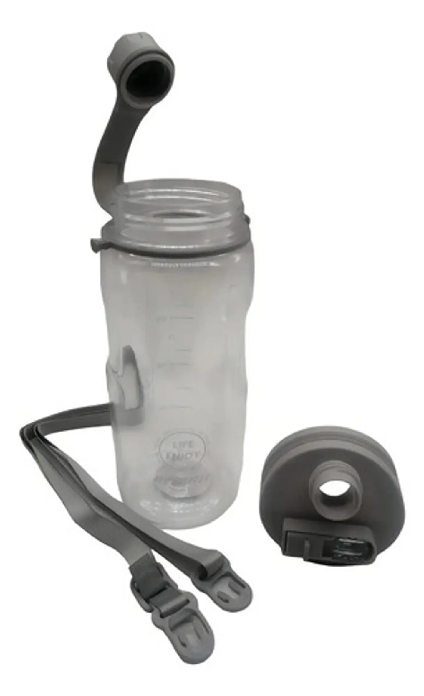 Botilito Vaso Te Bebida Agua Termo Agua Botella 2130 Color Gris 2