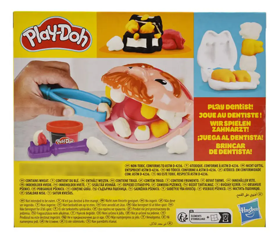 Play Doh Mini Dentista Bromista Pirata 85g Hasbro Color 3