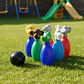 Juego Bolos 30cm Animales Salvajes Juguete Didáctico Niños Bolsa - Miniatura 1