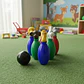 Juego Bolos 30cm Animales Salvajes Juguete Didáctico Niños Bolsa - Miniatura 2