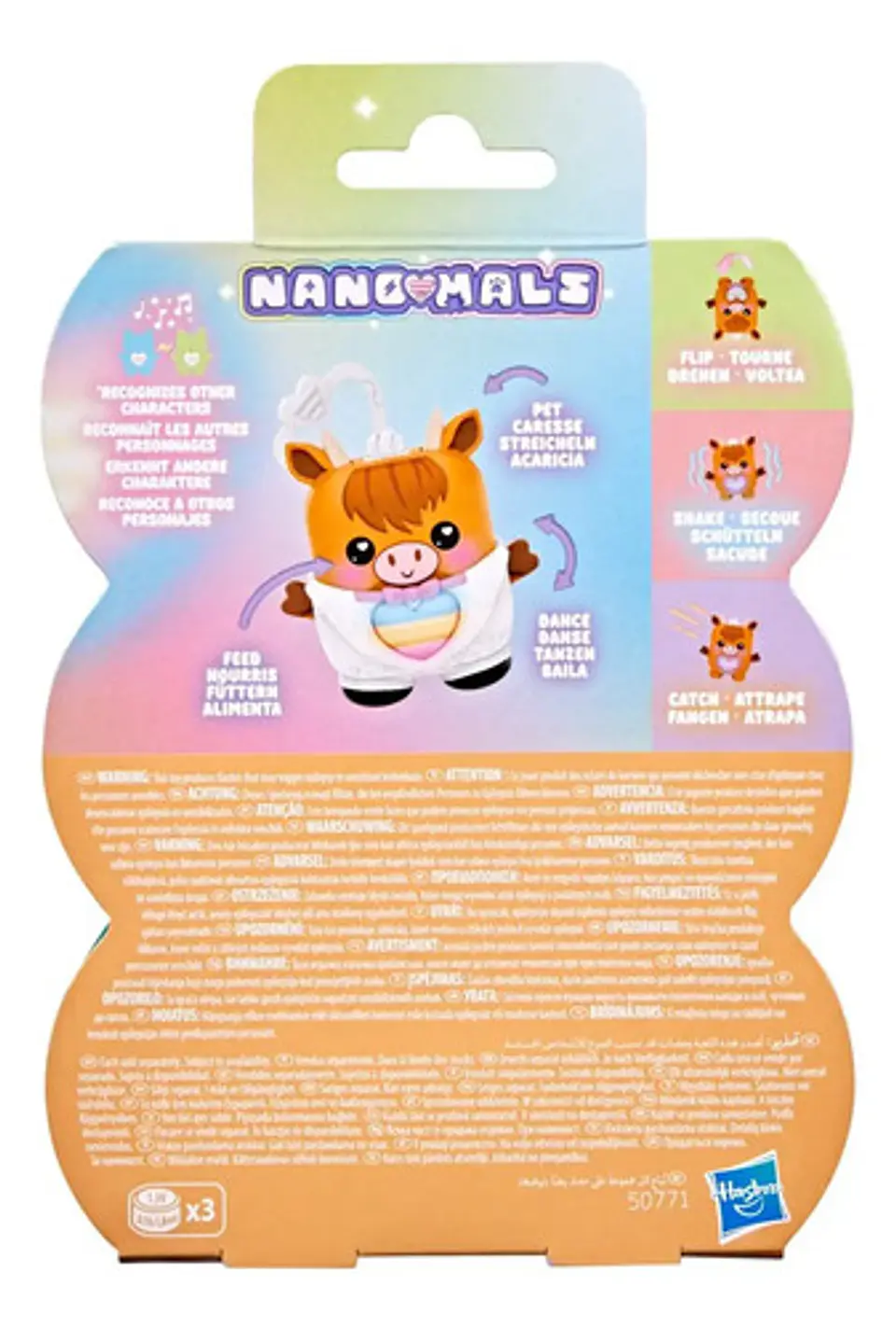 Figura Hasbro Nano-mals Cowbert El Toro De Montaña 5