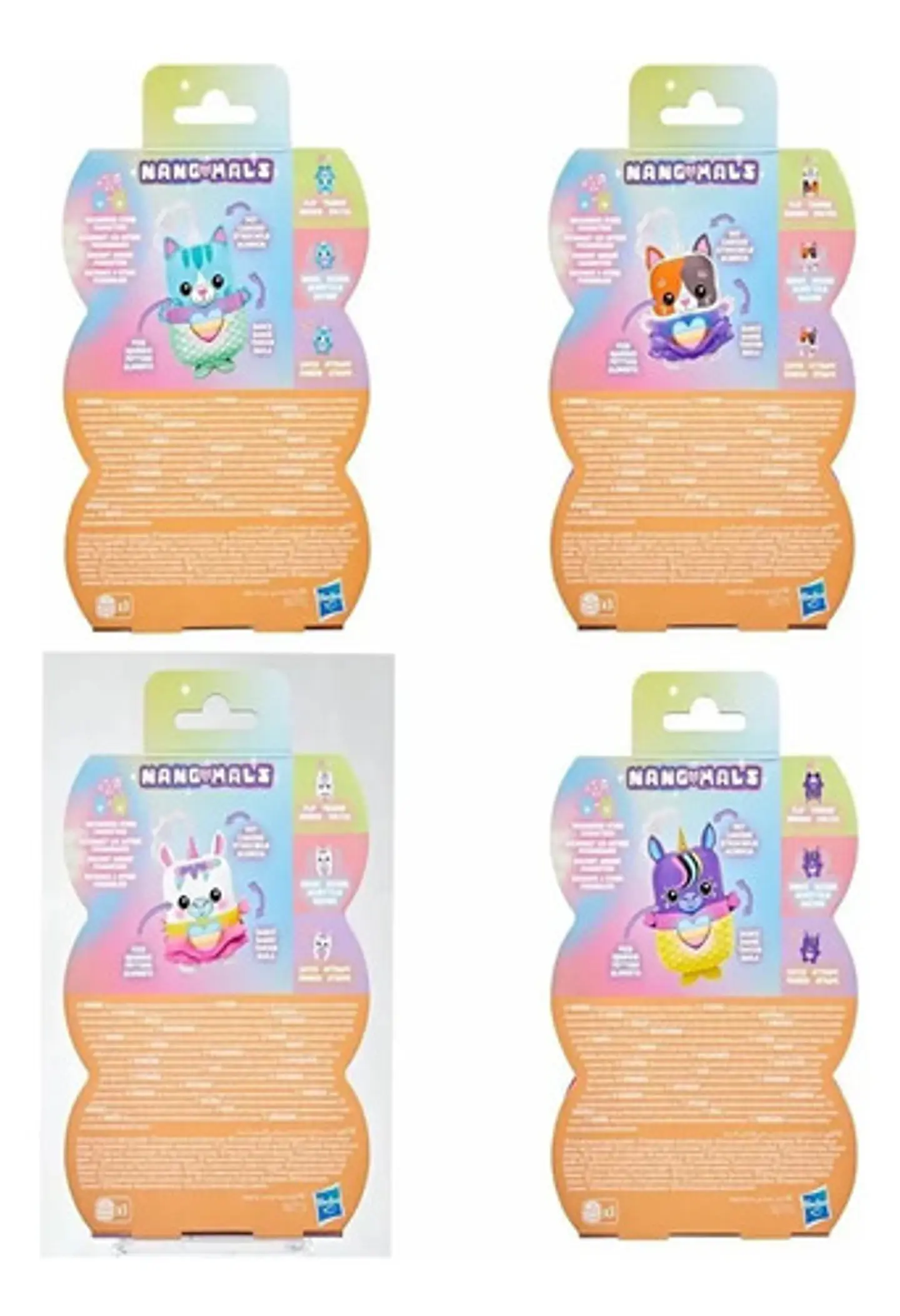 Mascota Electrónica Hasbro Nano-mals Surtido 2