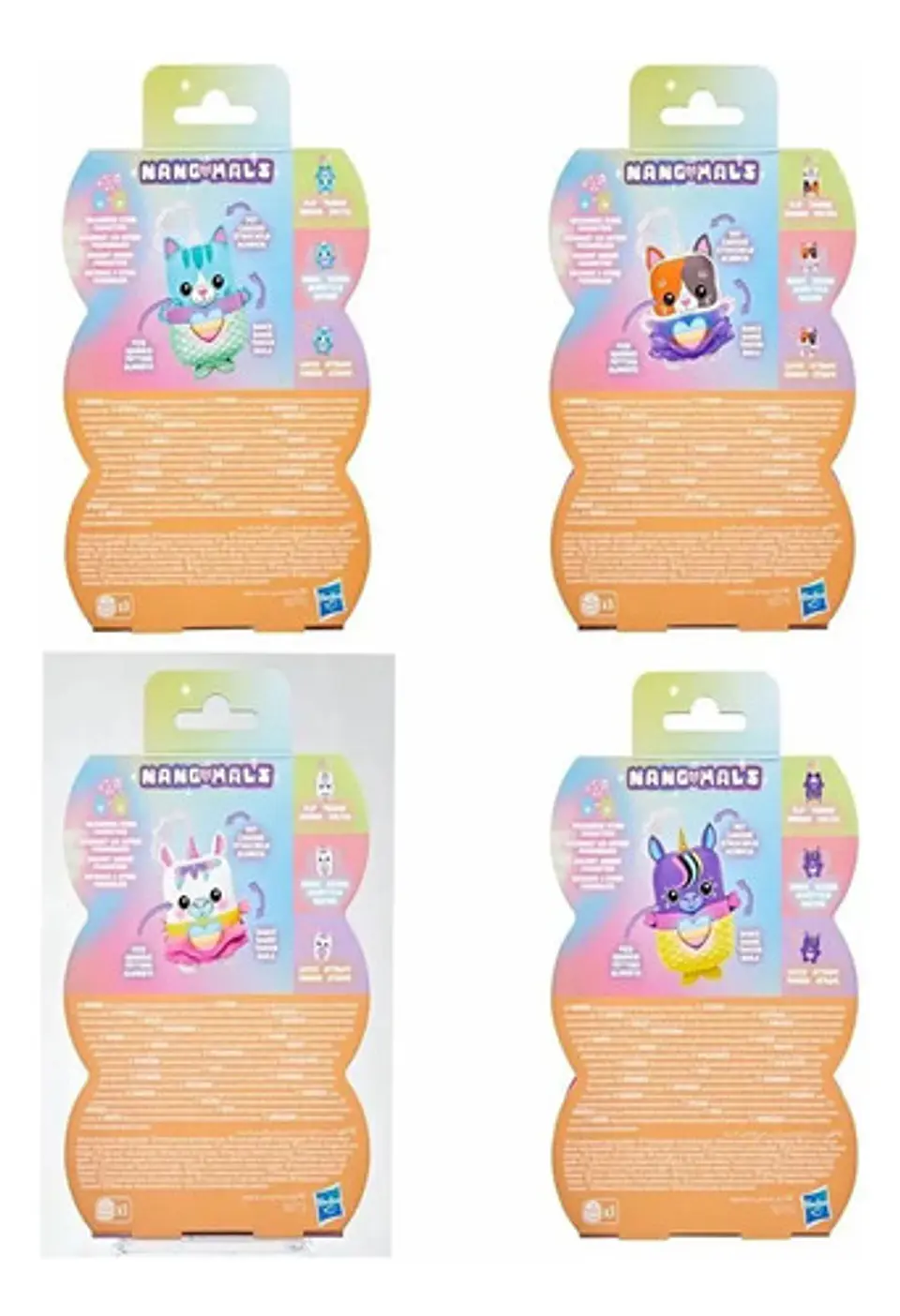 Mascota Electrónica Hasbro Nano-mals Surtido 2