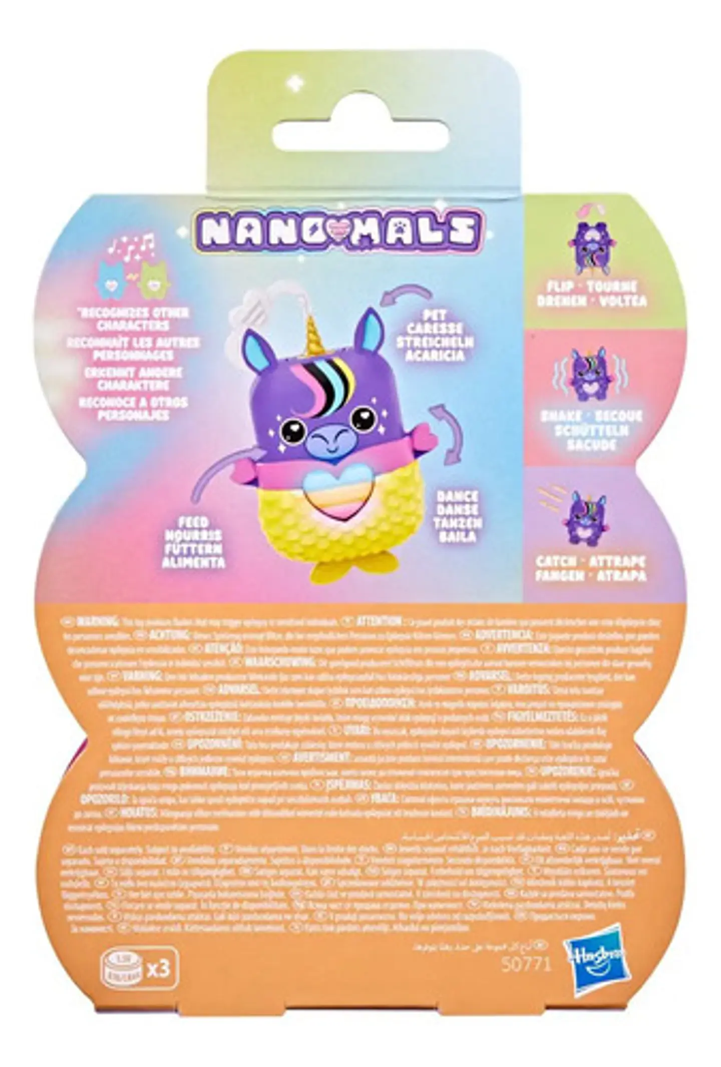 Figura Hasbro Nano-mals Stardream La Unicornio 3