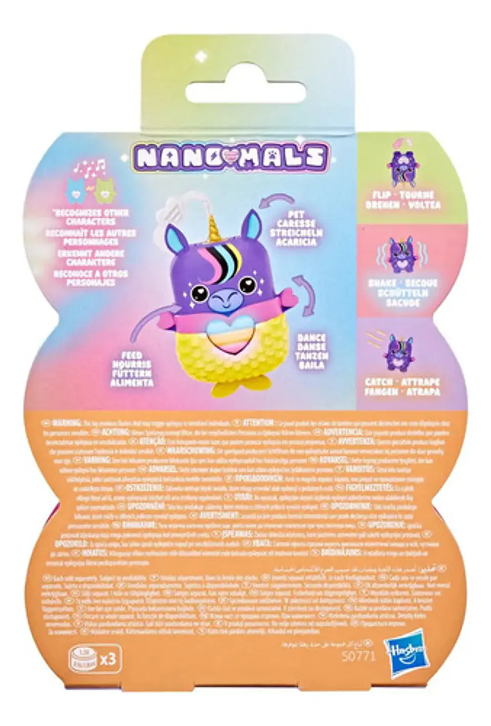 Figura Hasbro Nano-mals Stardream La Unicornio 3