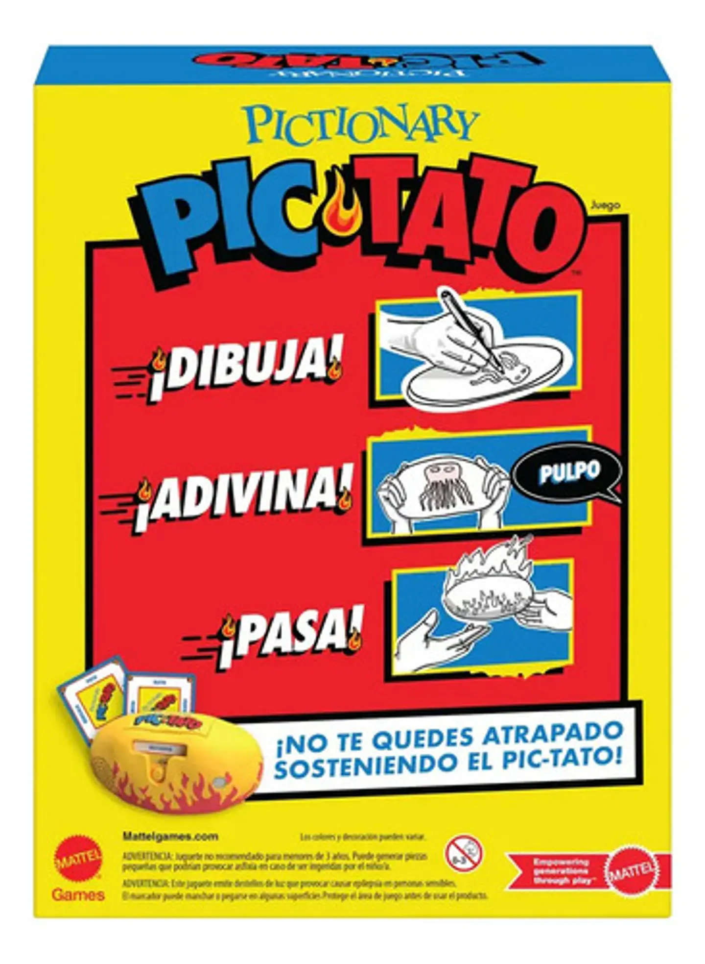 Pictionary Juego De Mesa Pictato Para Niños 3