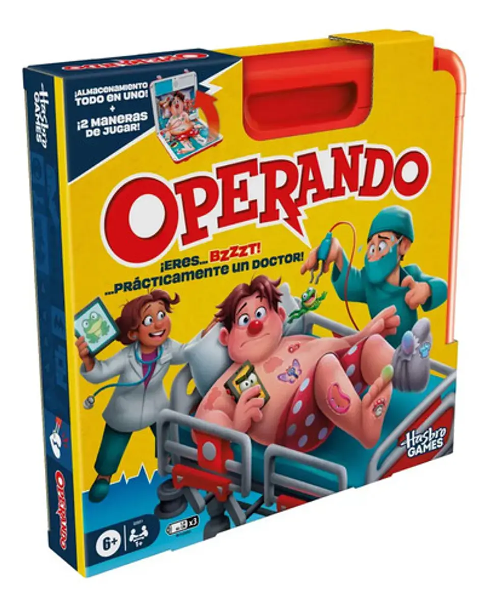 Juego De Mesa Hasbro Games Operación 3