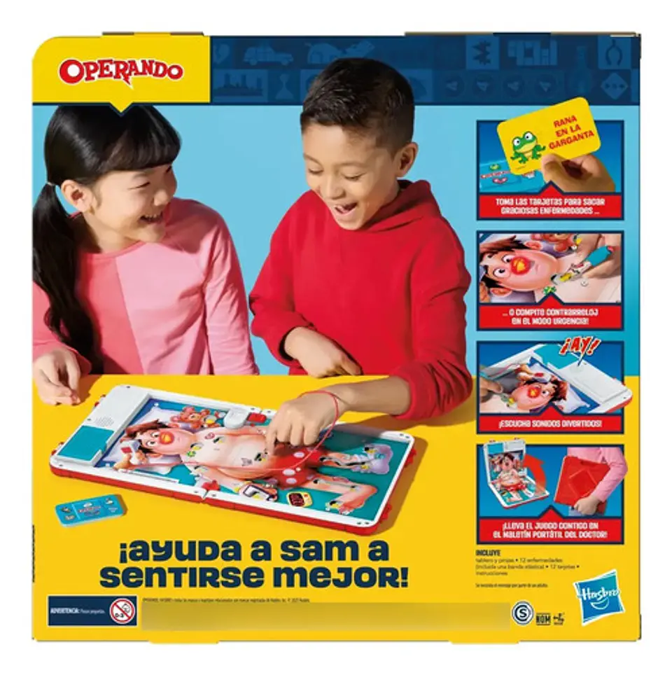 Juego De Mesa Hasbro Games Operación 6
