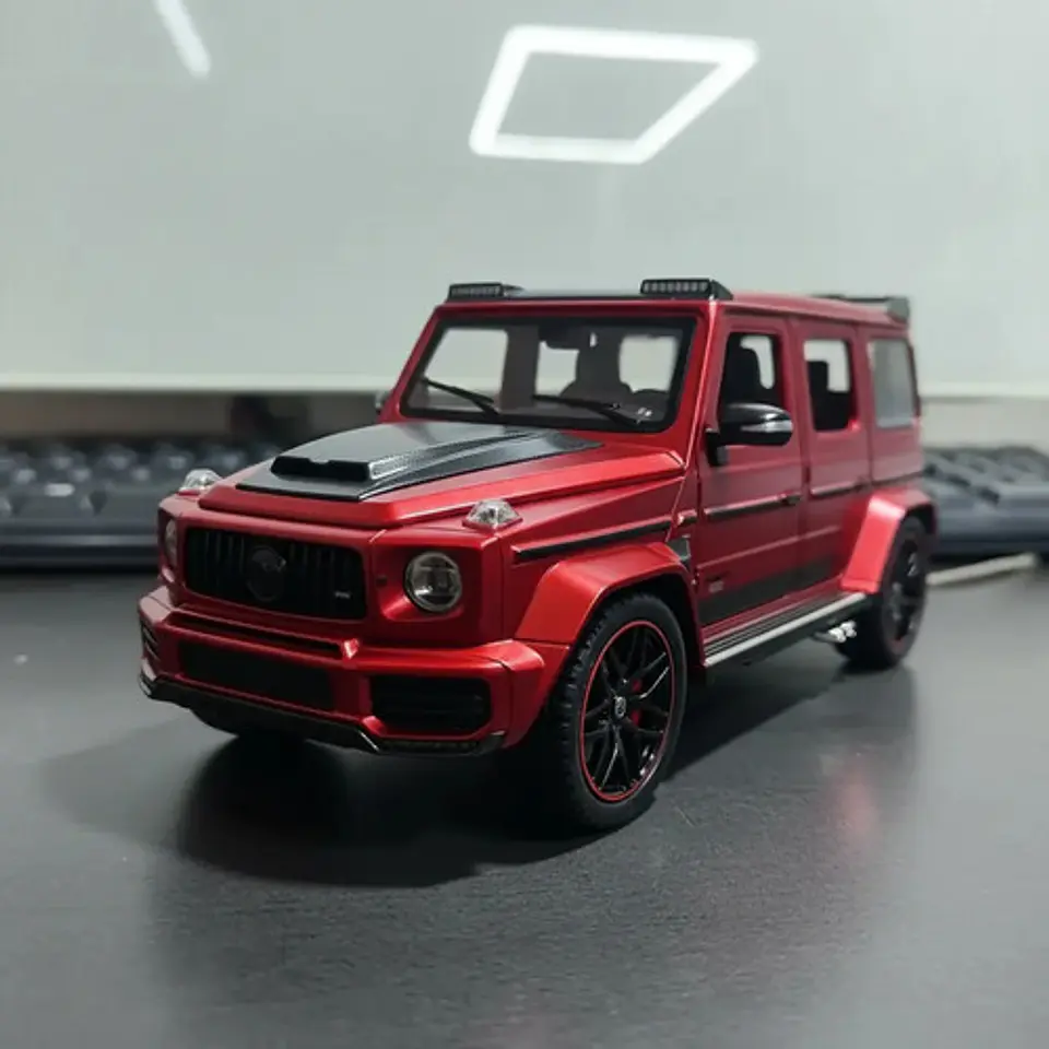 Carro A Escala 1:24 Brabus 800 Mercedes G-class Metálico 4