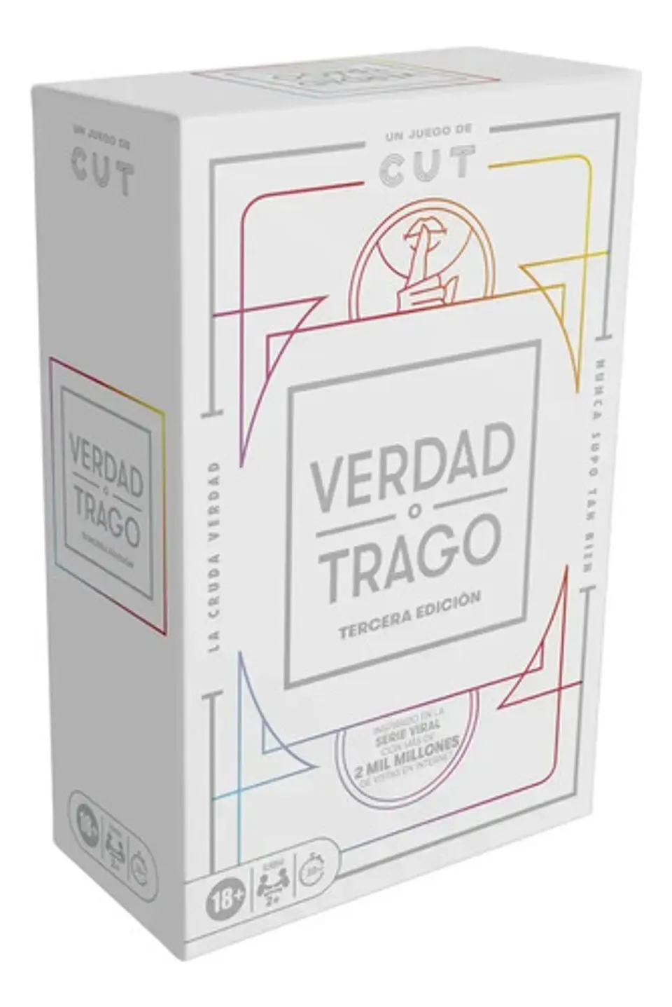 Juego De Mesa Hasbro Games Verdad O Trago 3ra Edición 6