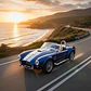 Shelby Cobra 427 S/c 1965 Coche A Escala 1:24 Welly Negro - Miniatura 4