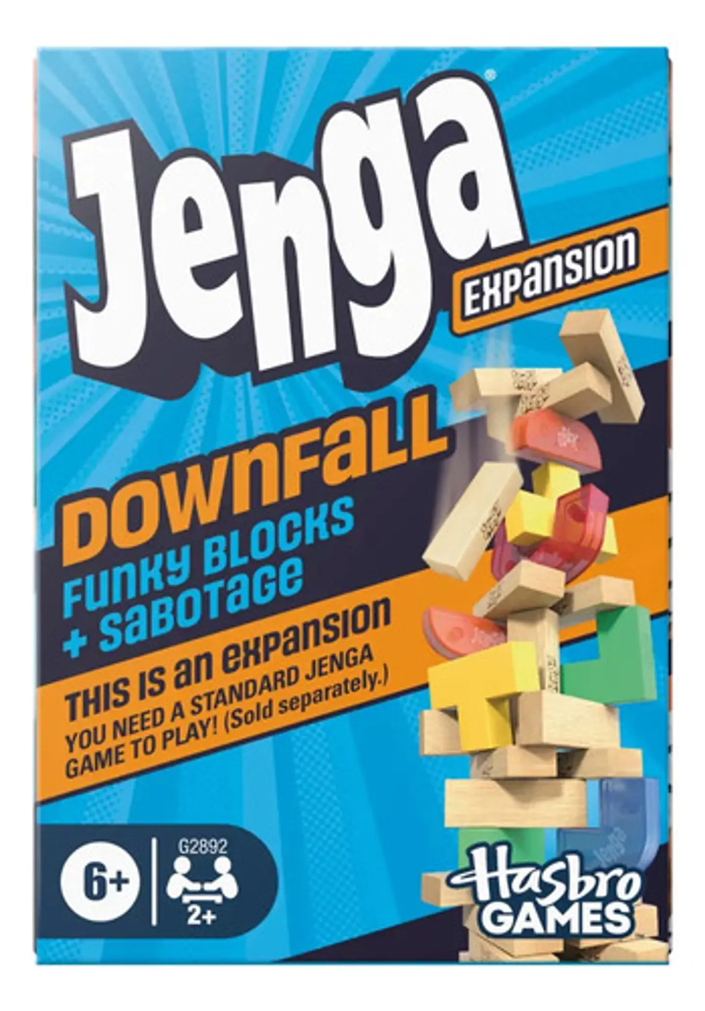 Juego De Mesa Hasbro Games Expansión Jenga Colapso 1
