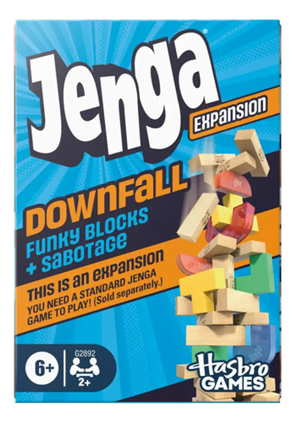 Juego De Mesa Hasbro Games Expansión Jenga Colapso 1