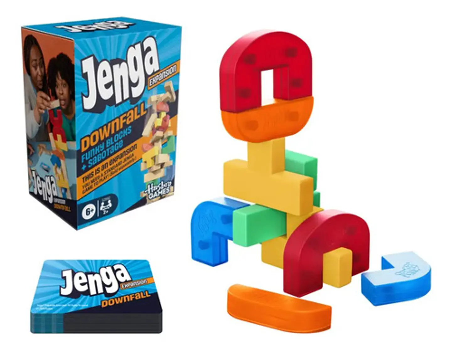 Juego De Mesa Hasbro Games Expansión Jenga Colapso 4