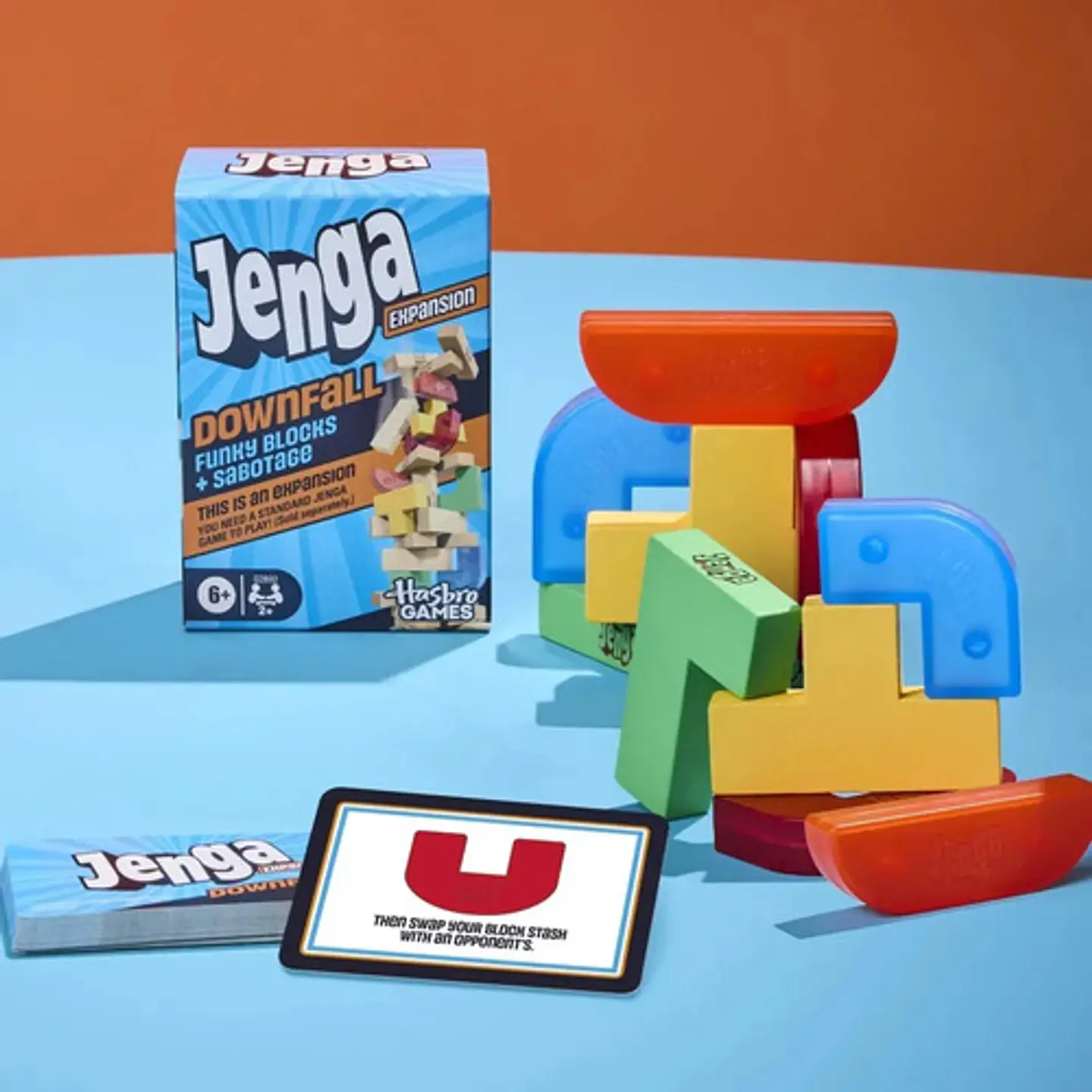 Juego De Mesa Hasbro Games Expansión Jenga Colapso 6