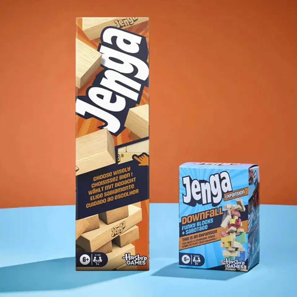 Juego De Mesa Hasbro Games Expansión Jenga Colapso 8