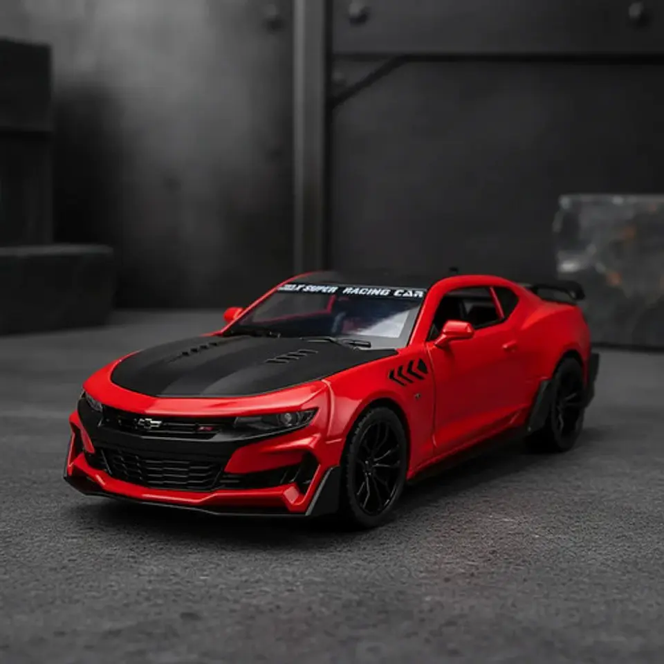 Carro A Escala 1:22 Colección Chevrolet Camaro Deportivo 1