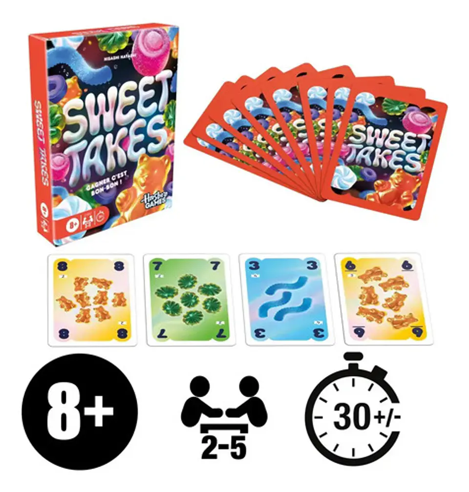 Juego De Mesa Hasbro Games Sweet Takes 9
