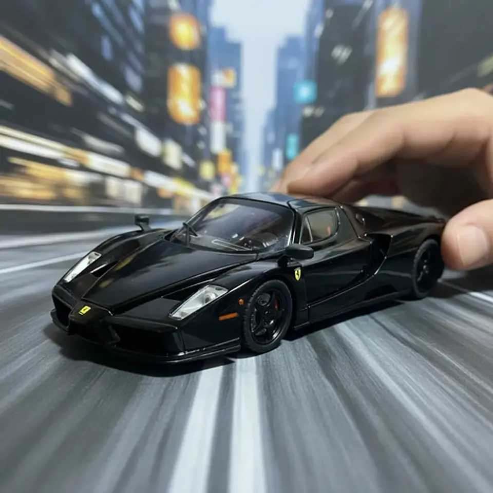 Carro A Escala 1:22 Ferrari Enzo Coleccionable Metalico 5
