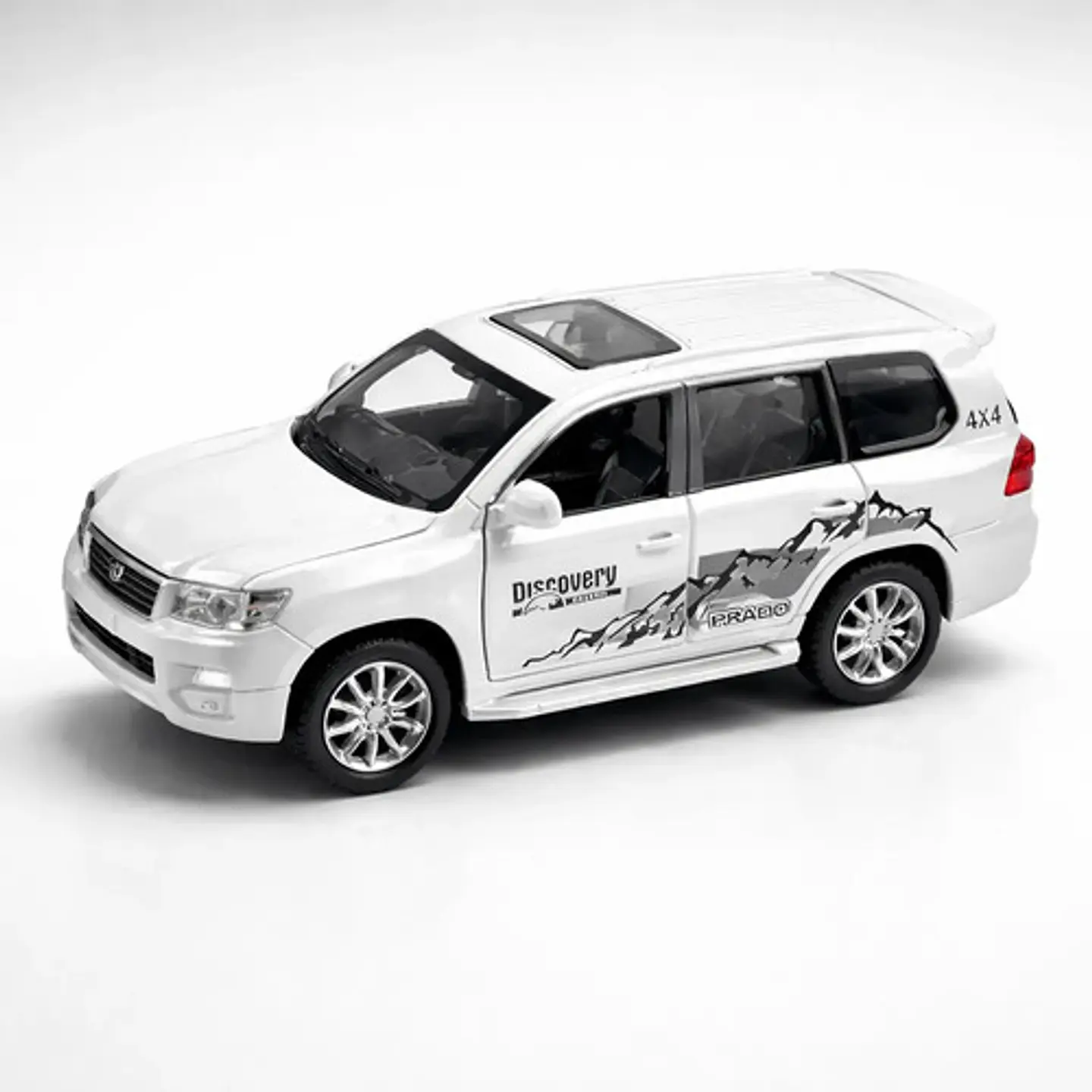 Carro A Escala 1:36 Toyota Land Cruiser Prado Colección Metá 1