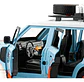 Carro A Escala 1:22 Land Rover Defender Edición Especial Gul - Miniatura 2